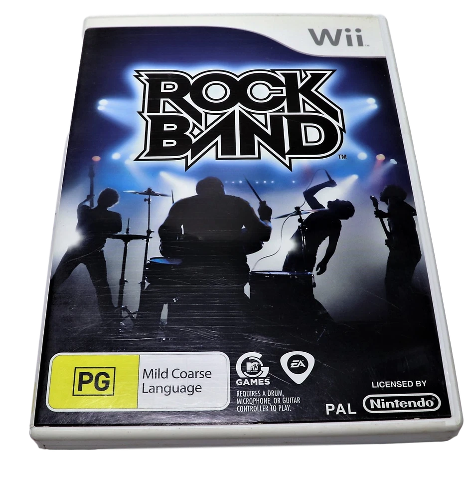 Rock Band Nintendo Wii PAL *Complete* Wii U Compatible - Image 1 of 1