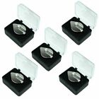 Wholesale Five (5) 30X Jeweler Loupes 30 x 21mm Magnifier with storage case