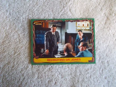 Topps Heritage 2008: Indiana Jones "RECRUITING DR JONES" #6 Trading Card - Image 1 of 2