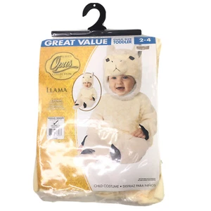 Rubies Opus Collection Llama Plush Costume Age 12 - 24 Months Rubies Size 2 - 4 - Picture 1 of 10