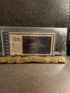 Vintage Disney Beauty and the Beast Collector Motion Cels Hologram - Picture 1 of 3
