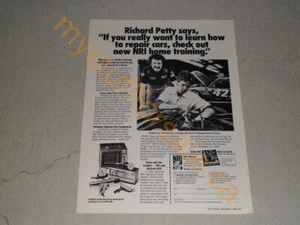 VARIOUS VINTAGE RICHARD PETTY N.R.I. AD / ARTICLES - Bild 1 von 11