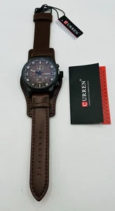 CURREN Men Wrist Watch Brand Chronograph Wristwatch Waterproof Calendar Watche - Picture 1 of 5