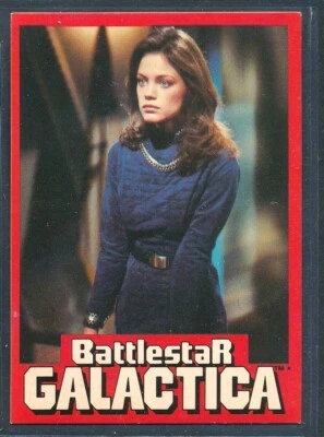 1978 Wonder Bread Battlestar Galactica #7: Ensign Athena ~ EX to EX-MT - Imagem 1 de 2