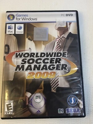 Worldwide Soccer MLS Manager 2009 PC 2008 Sega With Key Manual Mac OS X Vista XP - Image 1 of 4