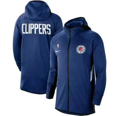 Sudadera con capucha completa Los Angeles Clippers Nike Authentic Showtime Therma Flex 2020 NBA LA Foto 1 de 4