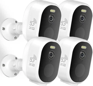 Security Cameras Wireless Outdoor, Tuya 5G Security Camera, 2K HD Home Security - Picture 1 of 12