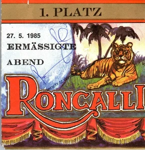 Original Autogramm Bernhard Paul Roncalli /// Autograph signiert signed s 338769 - Picture 1 of 2
