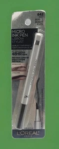 L'Oréal Micro Ink Pen By Brow Stylist Brow Definer 642 Dark Brunette .033oz New - Picture 1 of 1