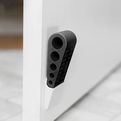 Türstopper Türanschlag Keil 124*40*30 mm schwarz Türanschlag Gummi Türanschl - Bild 1 von 4