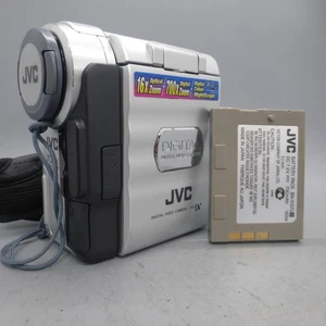 JVC GR-DX25EK Handheld MiniDV Camcorder Silver Tested - Picture 1 of 10