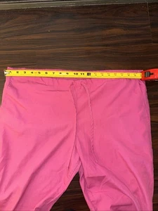 Cherokee Scrubs Leg Drawstring Pants Size 4XL 3xl Pink Nurse Medical - Picture 1 of 5