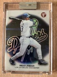 2002 Topps Pristine Baseball "BRIAN JORDAN"  #54 - Encased Refractor   Pr:  /149 - Picture 1 of 2