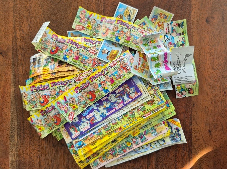 Ü-Eier verschiedene BPZ Beipackzettel - Bild 1 von 1