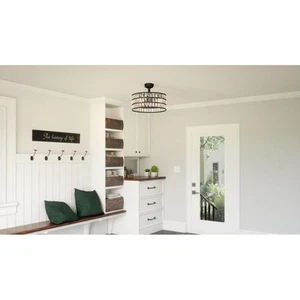 32W 4 LED Fandelier In Transitional Style-10.25 Inches Tall and 22.5 Inches - Picture 1 of 1