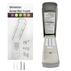 Universal Garage Door Opener Keypad for Liftmaster Chamberlain Craftsman Wayn... - Picture 1 of 8