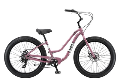 Sun Bicycles Baja Cruz 7 Spd Disc 26" Beach Cruiser Twilight Purple Fat Reifen S-T - Bild 1 von 4