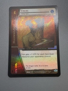 VS System DC Superman 2004 - Man of Steel Unlimited Foil Trok DSM-117 - Imagen 1 de 16