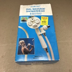 1984 Pollenex Classic Dial Massage Showerhead Handheld MODEL DM209 - Picture 1 of 18
