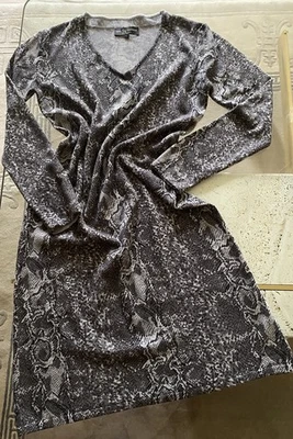 CASA CASHMERE Damen Kleid, Gr. 40 in Grautönen. TOP - Bild 1 von 4