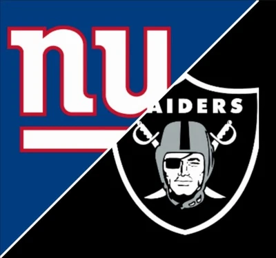 Two tickets Las Vegas Raiders vs. New York Giants Section 118 Row 16 Seats 11-12 - Image 1 of 2