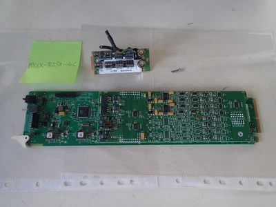 Ross OpenGear Card MUX-8258-4C 3G/HD/SD SDI Analog Audio Embedder & Back Plate - Image 1 of 3