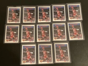 RARE (13) Michael Jordan 1991-92 NBA Hoops Slam Dunk Champion #IV Chicago Bulls - Picture 1 of 2