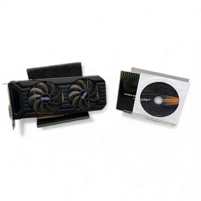Scheda grafica Palit GeForce GTX 1070 Ti DUAL 8GB GDDR5 GPU con driver JP - Immagine 1 di 3