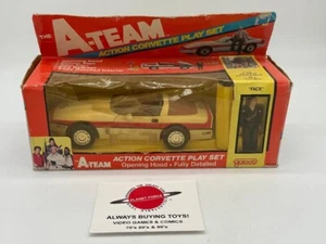 Corvette & Face 1983 completo con caja vehículo vintage A-Team Galoob - Imagen 1 de 7