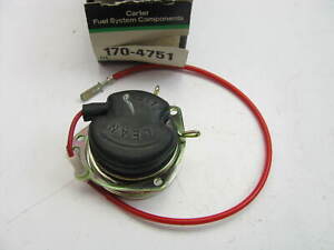 Carter 170-4751 Carburetor Choke Thermostat - For 1978-1979 Toyota Corolla 2TC