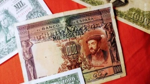 BILLETES ANTIGUOS BANCO DE ESPAÑA - Imagen 1 de 7