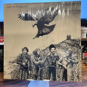 TRAFFC LP WHEN THE EAGLE FLIES 1974 German Press NM/NM textured Jacket Shrink - Picture 1 of 3