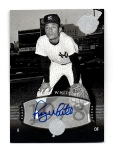 2004 UD Legends Timeless Team ROY WHITE New York Yankees 1978 Autograph - Bild 1 von 2