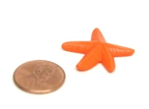Playmobil Miniature Ocean Coral Reef Orange Starfish - Picture 1 of 1