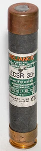 Fusible de retardo de tiempo 600 V Reliance ECSR 35amp Clase RK5 de doble elemento - Imagen 1 de 1