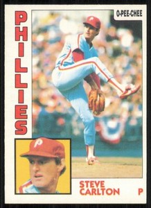 1984 O-Pee-Chee #214 Steve Carlton