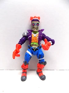 Toxic Crusaders Bonehead Figure 1991 Troma Inc Playmates Glows in the Dark - EUC - Picture 1 of 3