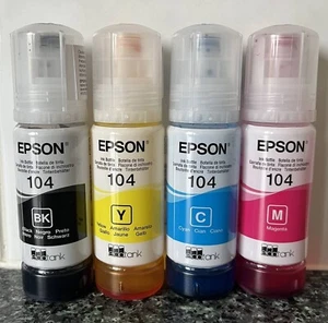 Epson Genuine 104 refill bottles Empty - Photo 1/1