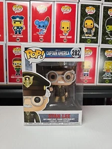 Funko Pop! Marvel: Stan Lee as Captain America #282 Vinyl Figure - Picture 1 of 6