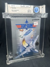 Top Gun NES Nintendo Factory Sealed! WATA Graded 9.2/A+