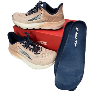 Altra Women Running Shoes Provision Size 6 Road Dusty Pink Navy Blue Box - Picture 1 of 15