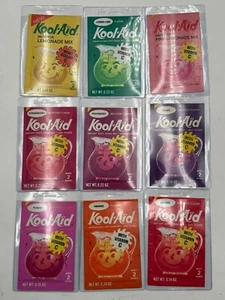 Vintage Kool-Aid 9 70s Various Flavors Packets - Picture 1 of 2