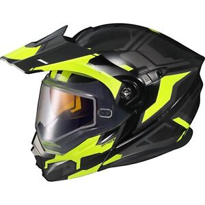 ScorpionEXO Exo-AT950 Dual Helmet Ellwood - Gloss Black/Hi-Vis - XL 95-1726-SD