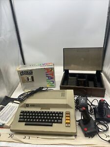 Atari 800 Home Computer w/ OG Cords Joysticks Games & Manuals READ DESCRIPTION