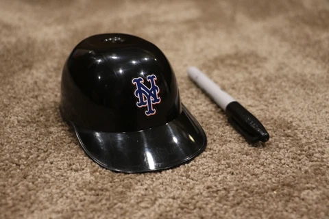 NY Mets 1999, 2000 2001-2012 Custom Stadium Ice Cream Helmet Sundae Cap Helmets Cover