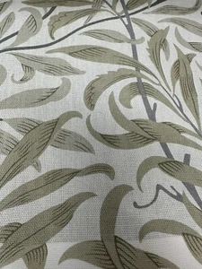 William Morris Kollektion von Clarke & Clarke Willow Boughs Col Leinen 7 Meter - Bild 1 von 4