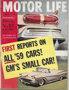 Motor Life September 1958 - Picture 1 of 3