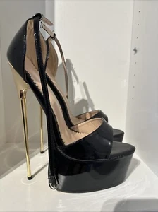 High-Heels Gr. 46 Damen/Herren/Diverse 22cm Absatz - Bild 1 von 6