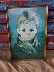 Vintage Crying Boy By Audrey Dallas Simpson - Picture 1 of 4
