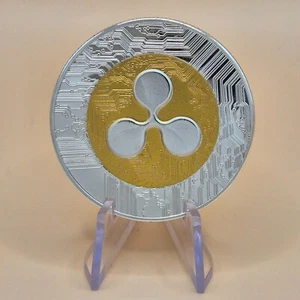B-Ware - XRP Sammlermünze – Ripple Kryptomünze inkl. Münzkapsel - Bild 1 von 2